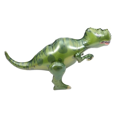 Vaguelly Dinosaurier Folienballon Tyrannosaurus Rex Selbststehend Aluminiumfolie Ideal Für Kindergeburtstagsfeiern Dinosaurier Mottopartys Und Dekorationen von Vaguelly