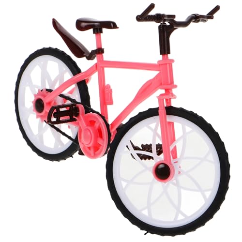 Vaguelly Fahrradmodell Fahrräder Mini Fahrrad Spielzeug Mini Ornamente Kinderfahrrad Puppenhäuser Geburtstagsdekoration Für Mädchen Fahrrad Kuchendekoration Retro Dreirad von Vaguelly