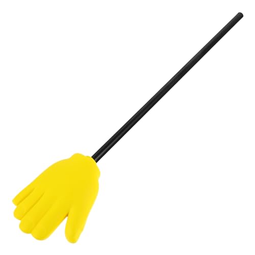 Vaguelly Gestenstock Hochzeitsparty lustiges Hand Pointer Fingerzeiger Prop party zubehör -Zeigerstab Handzeiger Fingerzeiger-Handheld Lesehinweise Plastik Yellow von Vaguelly