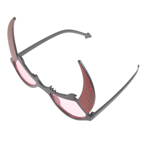 Vaguelly Gläser Fotogeschenke Sonnenbrille Halloween-Brille Interessante Brillenrequisiten Lustige Brillen Requisiten Brillen, Partybrillen Halloween-dekor Party-Brillen-dekore Plastik von Vaguelly