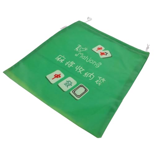 Vaguelly Große Kordelzugtasche für Mahjong Wiederverwendbarer Aufbewahrungsbeutel für Mahjong Spielsteine für Reisen und Spiele Unterwegs mit Modernem Design und Optimalem Schutz Vaguelly Große Kordelzugtasche für Mahjong Wiederverwendbarer Aufbewahrungsbeutel für Mahjong Spielsteine für Reisen und Spiele Unterwegs mit Modernem Design und Optimalem Schutz von Vaguelly