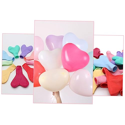 Vaguelly Herz Luftballons Aus Latex Macaron Pink Dekorative Herzballons Für Hochzeiten Geburtstagsfeiern Und Romantische Anlässe Hochwertig von Vaguelly