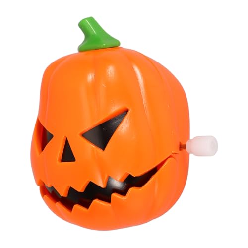 Vaguelly Kürbisspielzeug Kürbis-aufziehspielzeug Halloween-Spielzeug Für Kinder Halloween-partybevorzugung Kürbis Aufziehen Halloween Springendes Spielzeug Halloween Tischdekoration Abs von Vaguelly