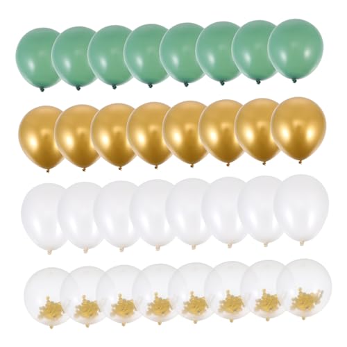 Vaguelly Metallic Latex Ballon Avocado Dekorative Ballons Für Hochzeiten Geburtstagsfeiern Und Festivals Hochwertige Partydeko Für Unvergessliche Anlässe von Vaguelly