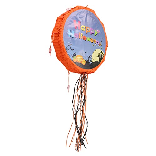 Vaguelly Piinata Halloween Mexikanisches Spielzeug Halloween-baumschmuck Kleine Kürbis-piñata Jack o Lantern Piñata Requisiten Pinata Auseinanderziehen Halloween-dekor Lustig Papier Blue von Vaguelly