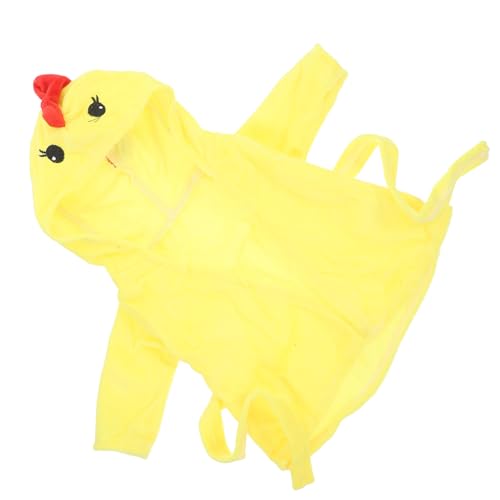 Vaguelly Puppenpyjama Babypuppenkleidung Kompaktes Puppenkostüm Wiederverwendbare Puppenkleidung Puppe Verkleiden Sich Kleidung Puppenkleidungsspielzeug Cartoon-puppenmantel Flanell Yellow von Vaguelly