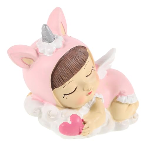 Vaguelly Bezaubernde Pose Kuchen Dekoration Harz Baby Dusche Kuchen Topper für Mädchen Feier von Vaguelly