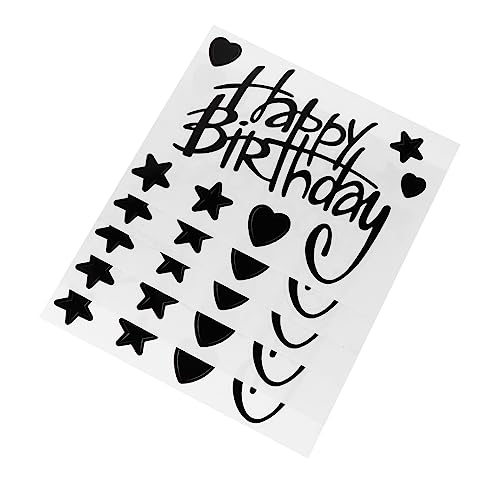 Vaguelly Selbstklebende Happy Birthday Aufkleber Für Wände Dekorative Ballon Sticker Für Geburtstagsfeiern Und Partys Hochwertige Party Deko von Vaguelly