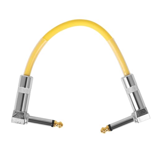 Vaguelly kabel für elektrische gitarre Patchkabel gitarre Pedalboard-Kabel Patchkabel für Gitarrenpedale gitarrenkabel guitar cable power schnur Gitarrenpedalkabel Pedal-Patchkabel Metall von Vaguelly