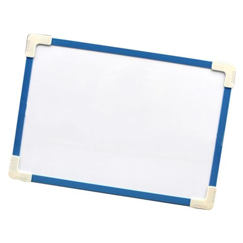 Vaguelly löschbare Kinderschreibtafel message board magnetisches zeichenbrett doppelseitiges Zeichenbrett magnetische Tafel abwischbares Zeichenbrett Blue von Vaguelly