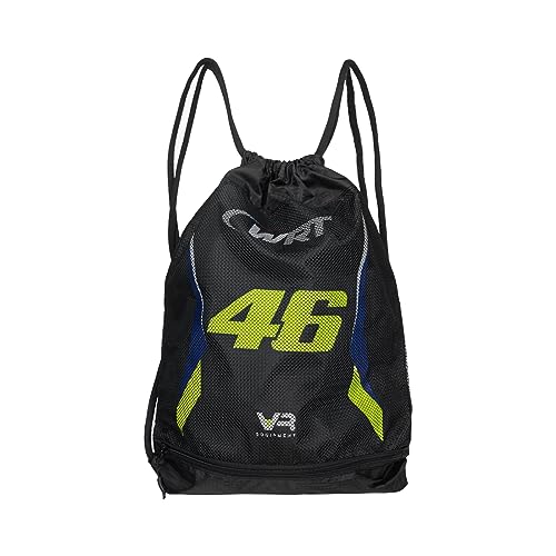 Valentino Rossi Einkaufsnetz VR46 WRT Line, Unisex, Schwarz, Einheitsgröße von Valentino Rossi