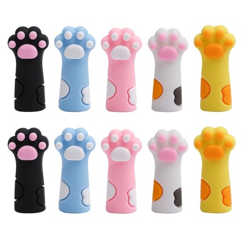 10 Stück Radiergummi Niedliche Katzenpfoten Kawaii Radiergummi, Radiergummis für Kinder Schule Radiergummi Lustig Radiergummi Set für Kinder Schulen Schüler Geschenk von Valicaer