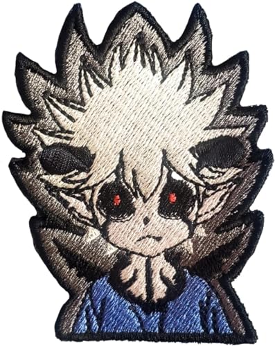 VALKYNEA Aufnäher, 100 % bestickt, inspiriert von Anime, Fan Kunst, Dämon, Patch Embroidery / bestickte Applikation (Hook & Loop) von Valkynea