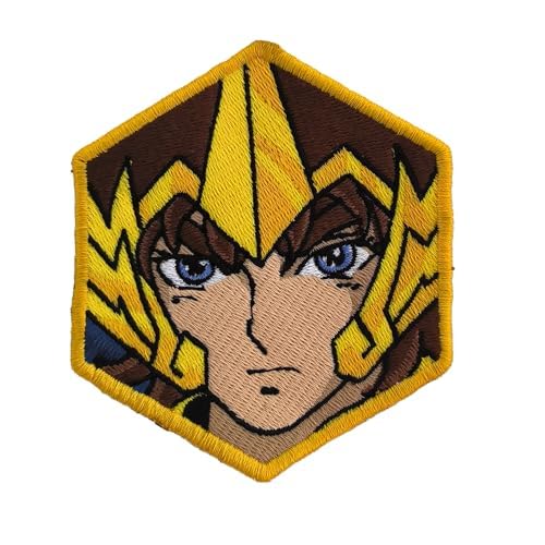 VALKYNEA Bestickter Aufnäher inspiriert von Anime-Fan-Kunst, Schütze, Sternzeichen, Patch Embroidery / bestickte Applikation (Velcr0 (Hook & Loop)) von Valkynea