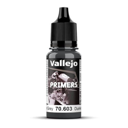 AV Polyurethan 17 ml – Primer Deutsche Panzer grau (RAL 7021) von Vallejo