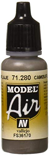 AV Vallejo (Modell Air 17 ml – Camouflage Grau von Vallejo