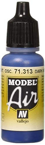 AV Vallejo (Modell Air 17 ml – Dark Mediterrane blau von Vallejo