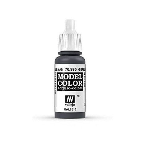 Farben für Modellbau Matt Grau Aleman (167) 18 ml von Vallejo