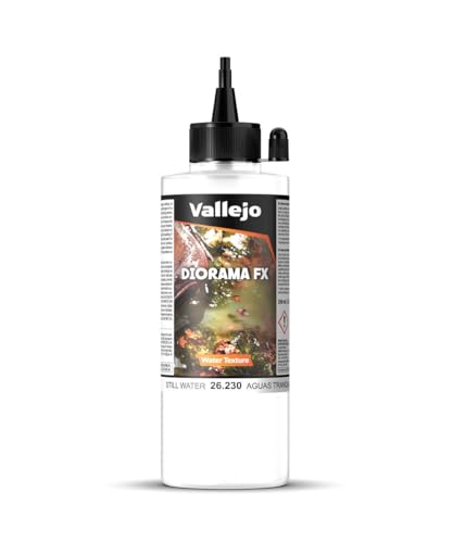 Vallejo Modellierfarbe, 200 ml, Wassereffekte Still Water von Vallejo