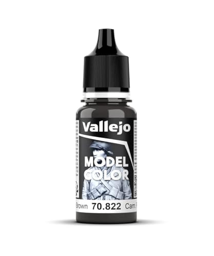 Vallejo, Model Color, Acrylfarbe, 17 ml German Cam Black Brown von Vallejo