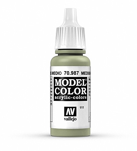 Vallejo, Model Color, Acrylfarbe, 17 ml Mittelgrau von Vallejo