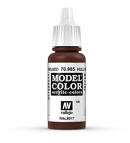 Vallejo, Model Color, Acrylfarbe, 17 ml Rumpf rot von Vallejo