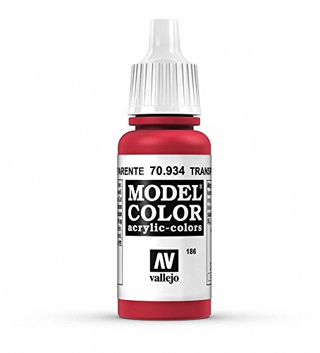 Vallejo, Model Color, Acrylfarbe, 17 ml Trans Red von Vallejo