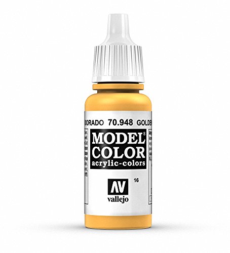 Vallejo, Model Color, Acrylfarbe, 17 ml goldgelb von Vallejo