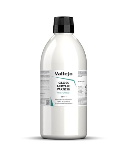 Vallejo - Lack, glänzend, 500 ml - Plastikmodell, Hobby, Farben von Vallejo