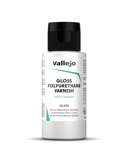 Vallejo (Modell Farbe 60 ml glänzend Polyurethan-Lack von Vallejo