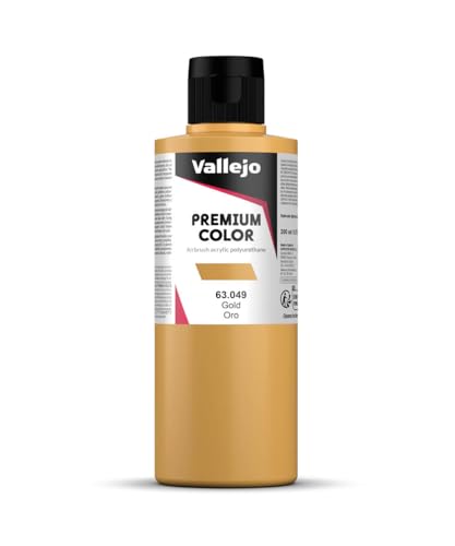 Vallejo 063049 Gold, Metallic, 200 ml, 1 Count (Pack of 1) von Vallejo