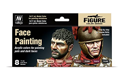 Vallejo Model Color Set - Faces Painting Set (x8) von Vallejo