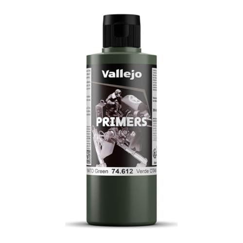 Vallejo 074612 Surface Primer NATO grün, 200 ml (1er Pack) von Vallejo