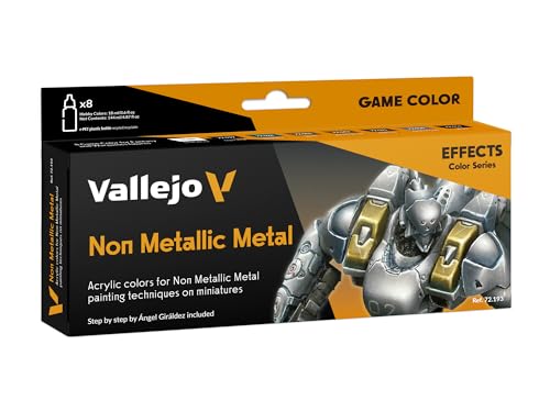 Vallejo 120116 772193 Farb-Set Effekte Nicht-Metallisch, 8x18 ml von Vallejo