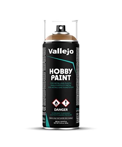 Vallejo 28014 Leather Brown, Fantasy, Sprühdose von Vallejo