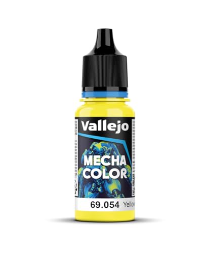 Vallejo AV Mecha Acryl-Farbe für Airbrush, 17 ml Yellow Fluorescent von Vallejo