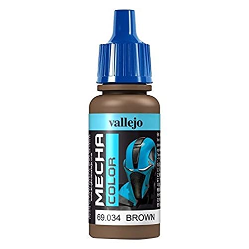 Vallejo 17 ml "AV Mecha Color" Acrylic Airbrush Colour - Brown von Vallejo