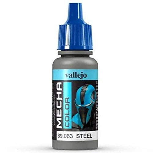 Vallejo AV Mecha Acryl-Farbe für Airbrush 17 ml stahl von Vallejo