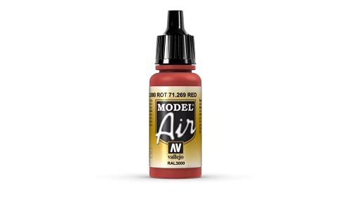 Vallejo AV Model Air, 17 ml, Rot von Vallejo