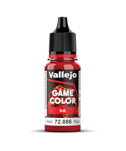 Vallejo Game Acrylfarbe, 17 ml Inky Red von Vallejo