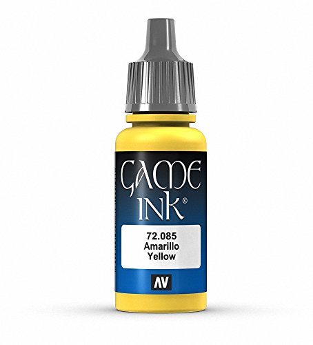 Vallejo Game Acrylfarbe, 17 ml Inky Yellow von Vallejo