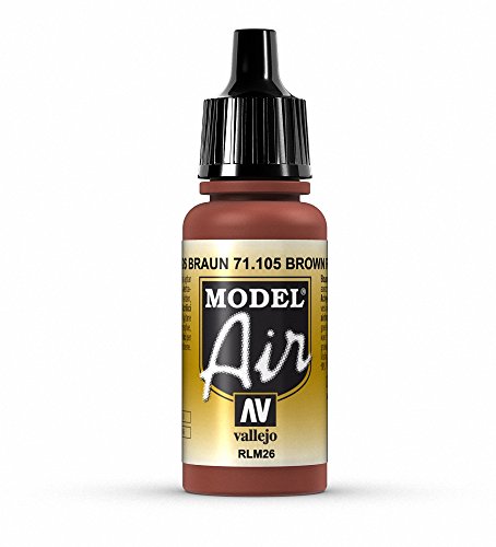 Vallejo Model Air Acrylfarbe, 17 ml Brown Rlm 26 von Vallejo