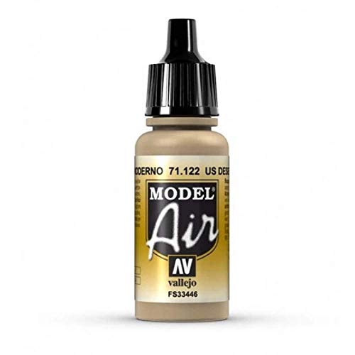 Vallejo Model Air Acrylfarbe, 17 ml Desert Tan 686 von Vallejo