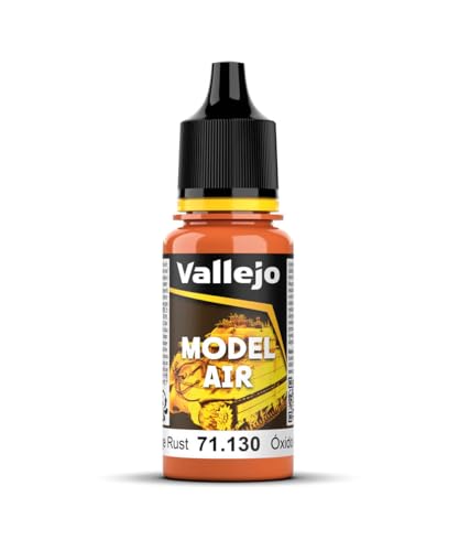 Vallejo Model Air Acrylfarbe, 17 ml Orange Rust von Vallejo