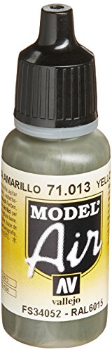 Vallejo Model Air Acrylfarbe, 17 ml Yellow Olive von Vallejo
