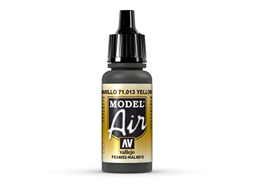 Vallejo Model Air Acrylfarbe, 17 ml Yellow Olive von Vallejo