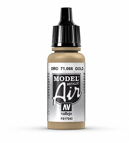 Vallejo Model Air Acrylfarbe, 17 ml gold-metallic von Vallejo