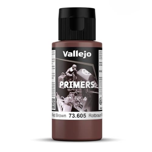 Vallejo Modell Farbe 60 ml Polyurethan-Primer German Red Brown von Vallejo