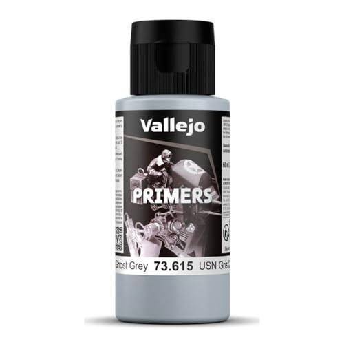 Vallejo Modell Farbe 60 ml Polyurethan-Primer USN Light Ghost Grey von Vallejo