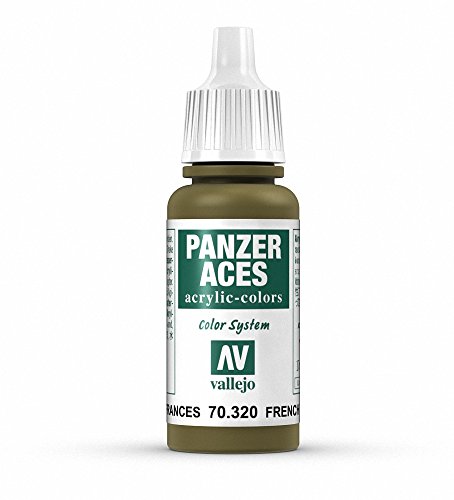 Vallejo Panzer Aces 17 ml Acrylfarbe - French Tank Crew von Vallejo